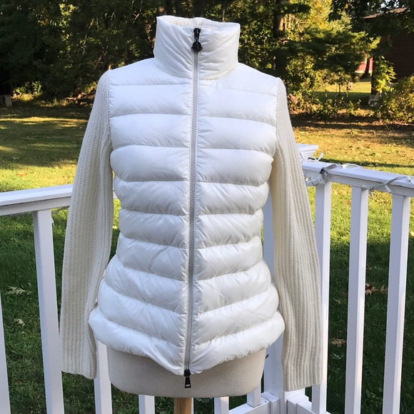 Moncler Jackets & Blazers - Moncler Maglione Down Knit Cardigan jacket NWT